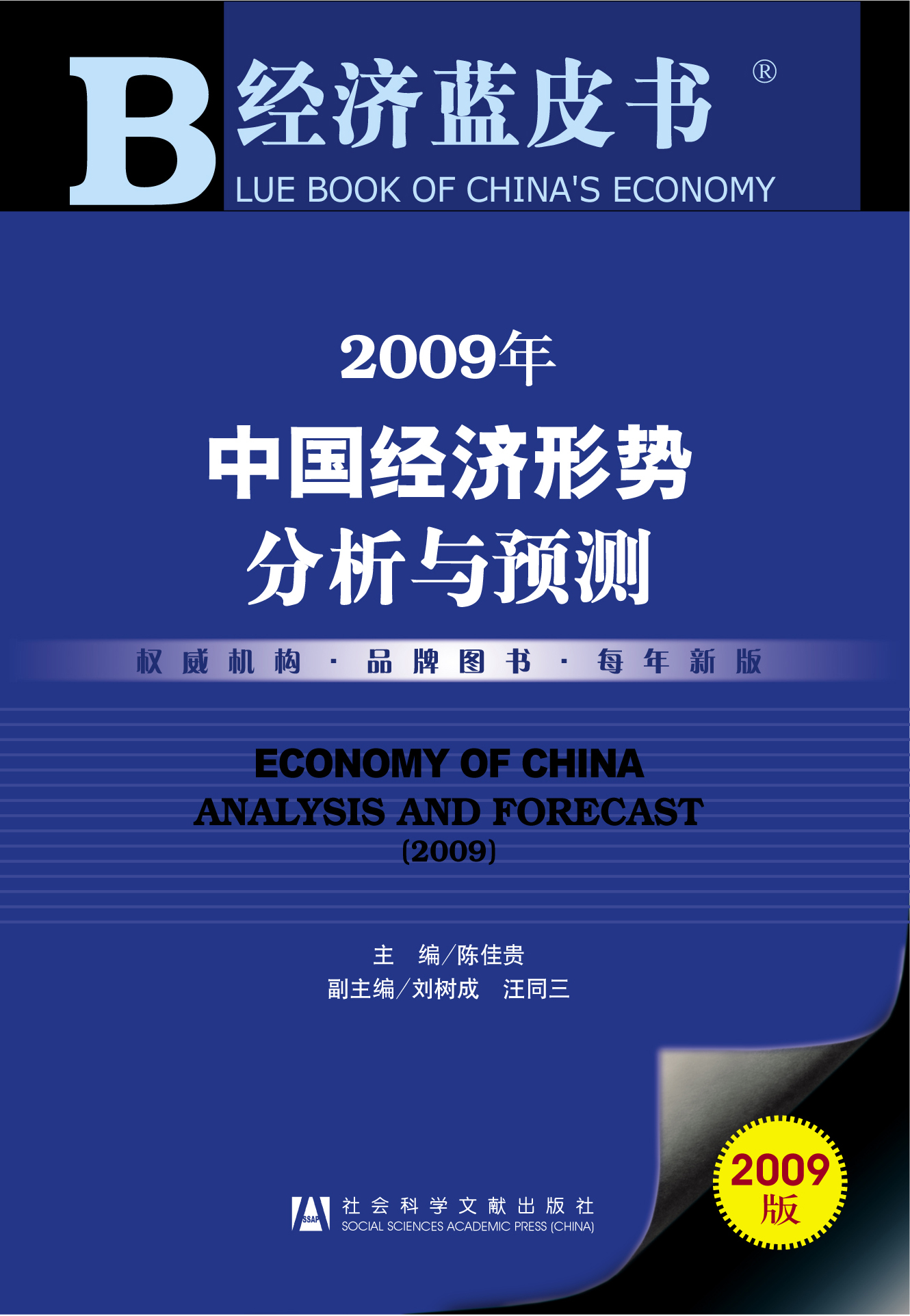 2009年中国经济形势分析与预测