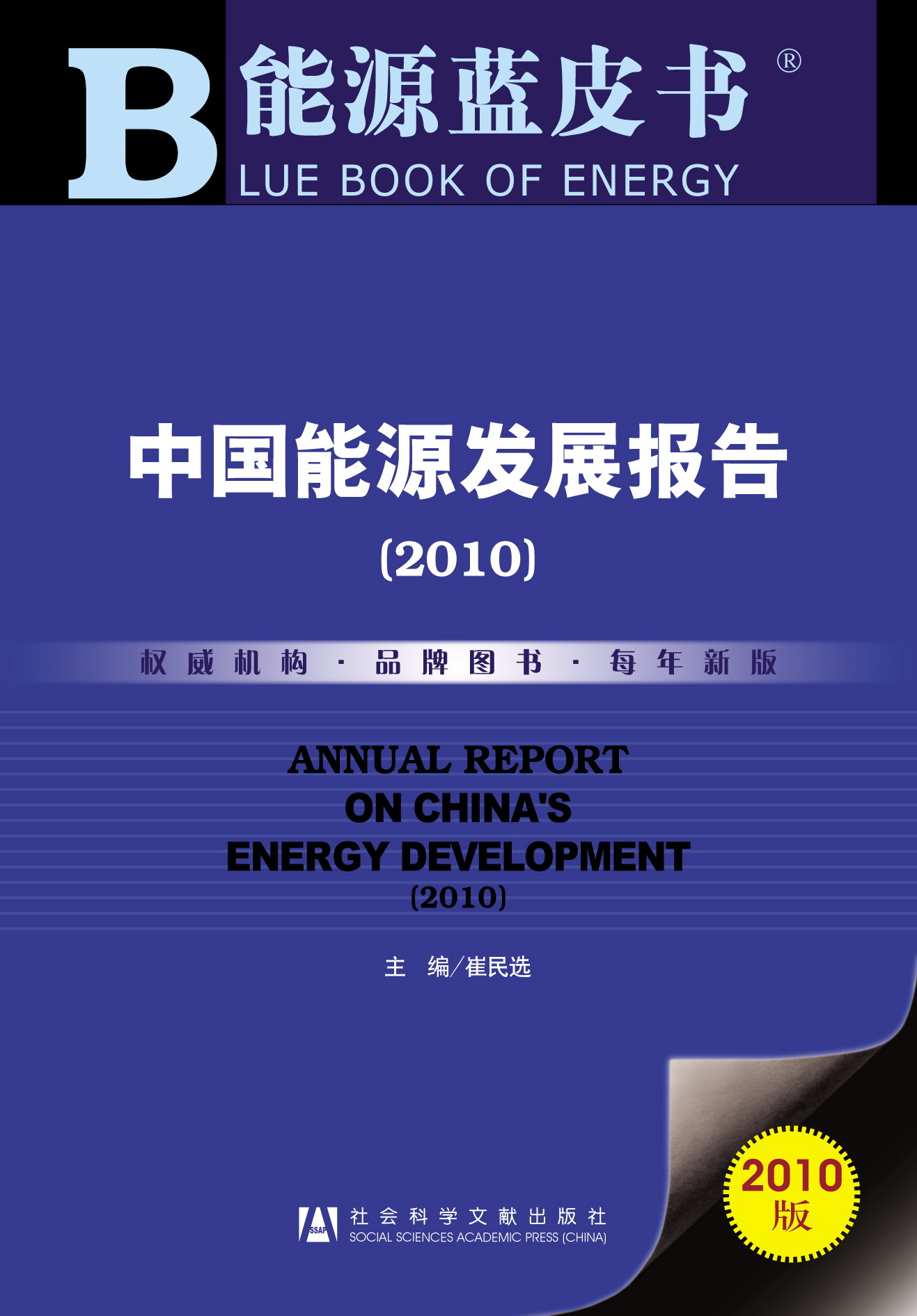 中国能源发展报告（2010）
