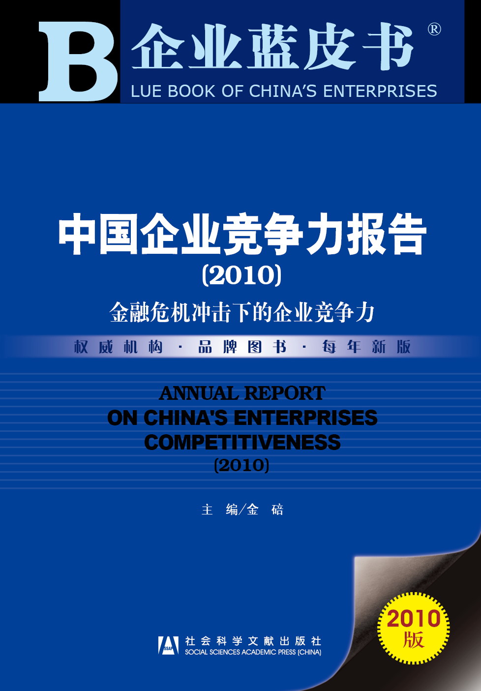 中国企业竞争力报告（2010）