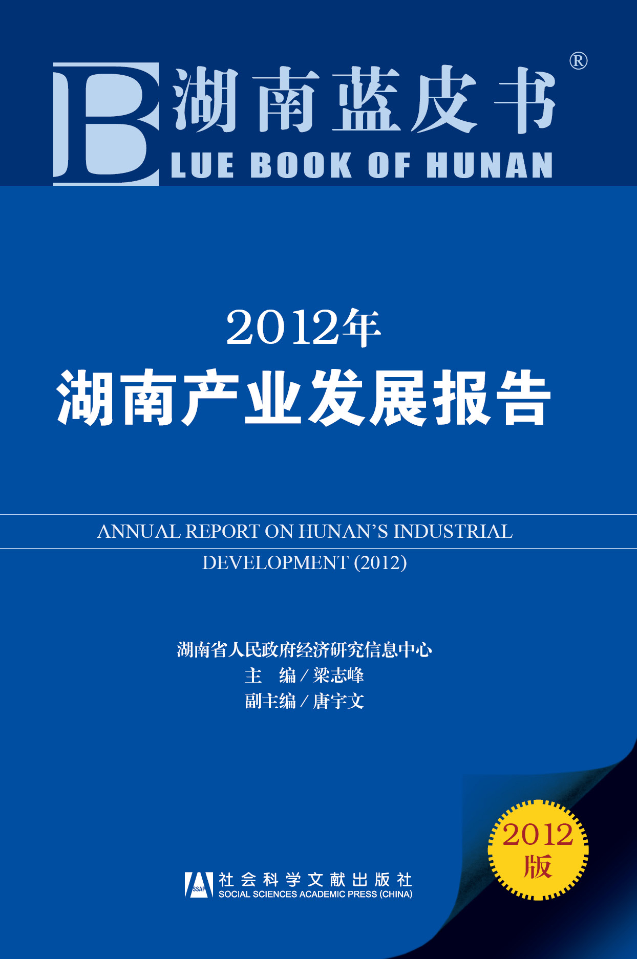 2012年湖南产业发展报告
