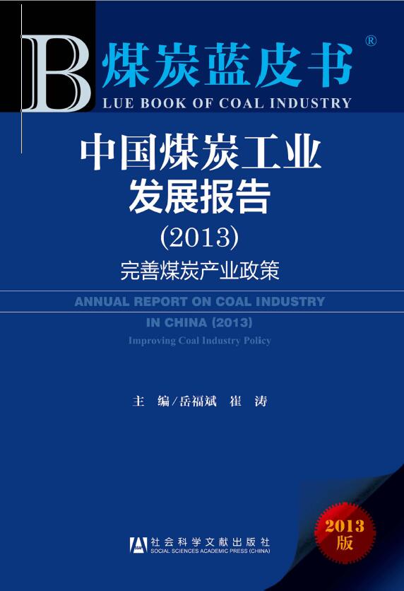 中国煤炭工业发展报告（2013）——完善煤炭产业政策