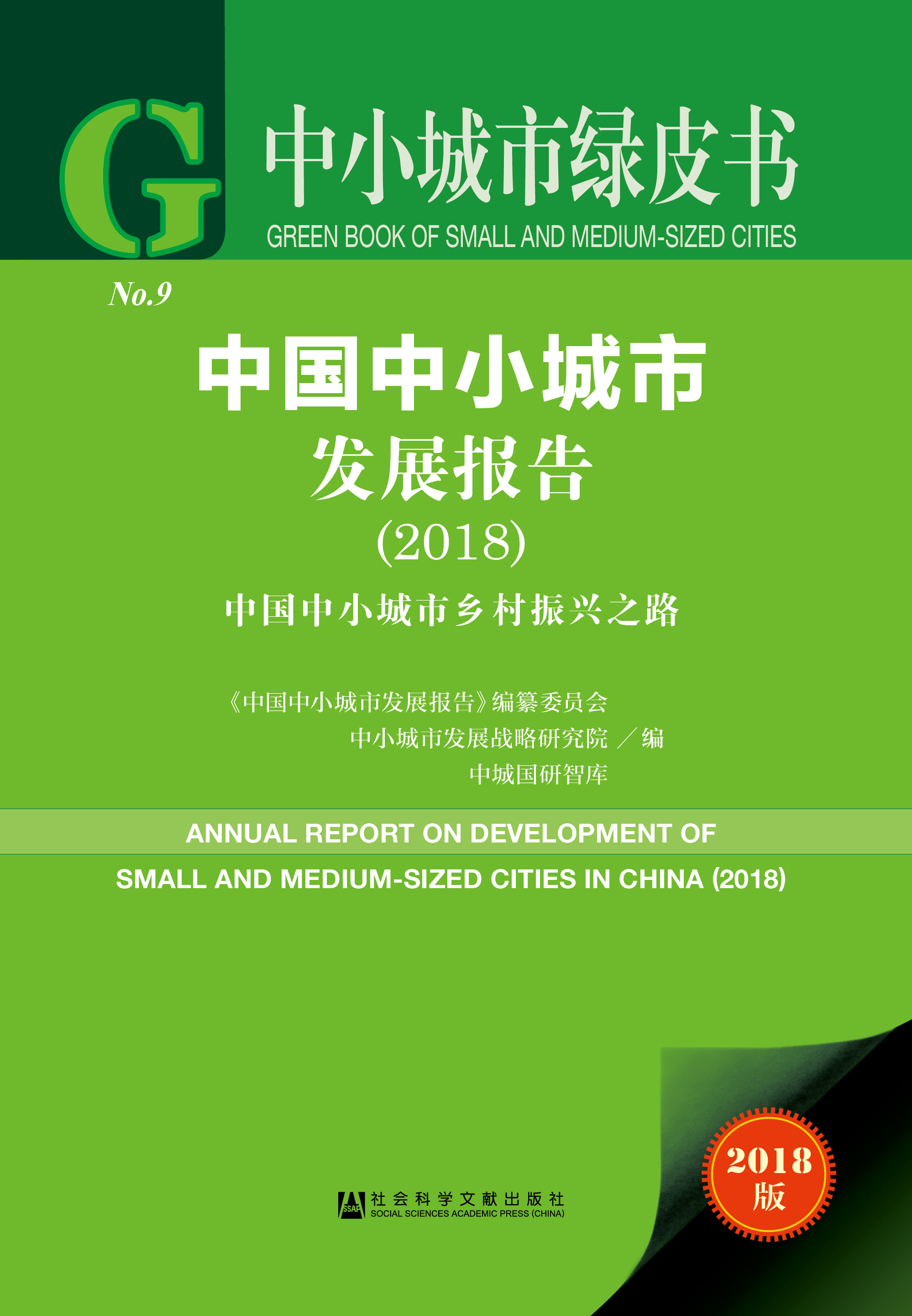 中国中小城市发展报告（2018）
