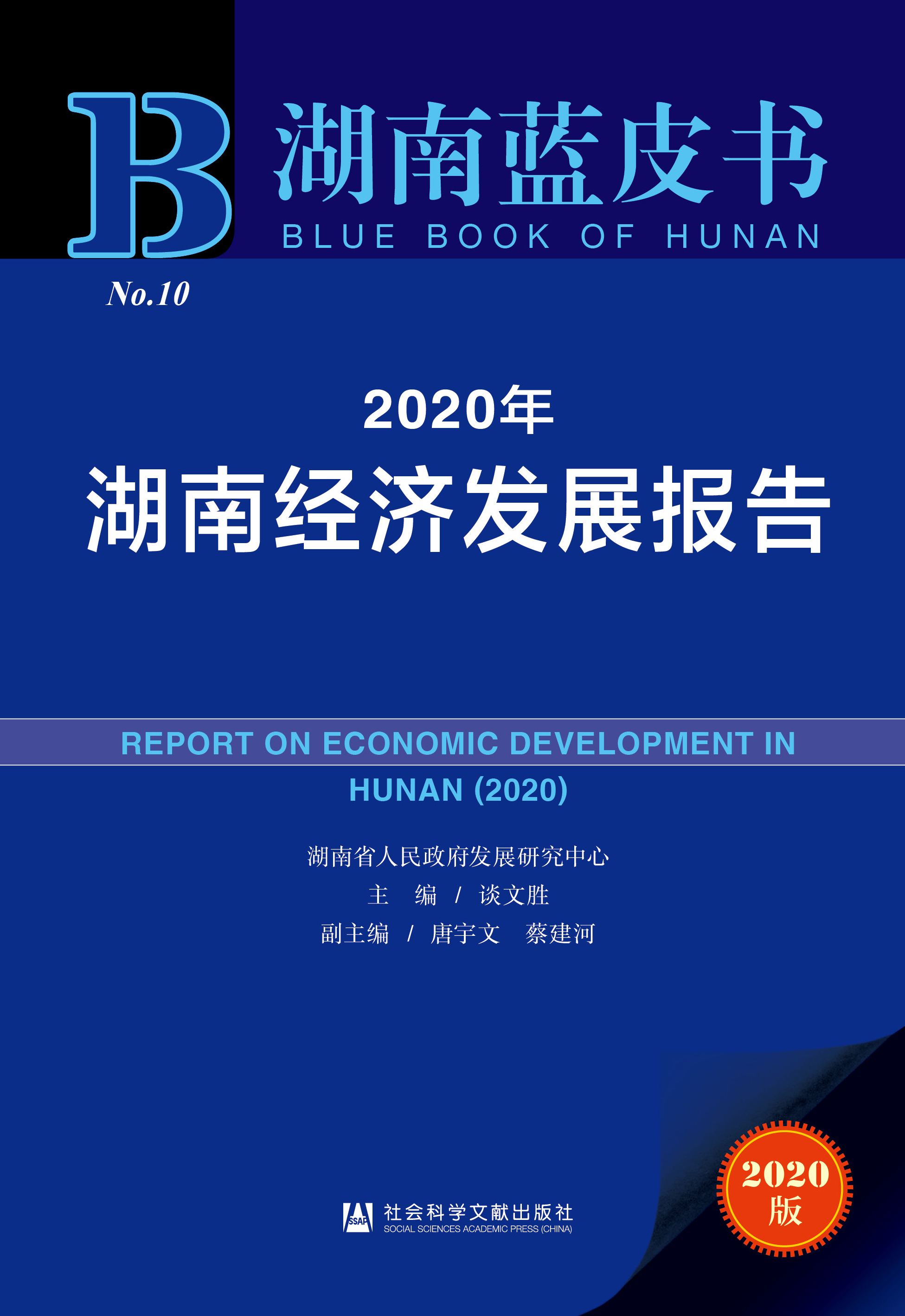 2020年湖南经济发展报告